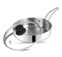 Boche Triply Fry Pan 240 with Glass Lid 